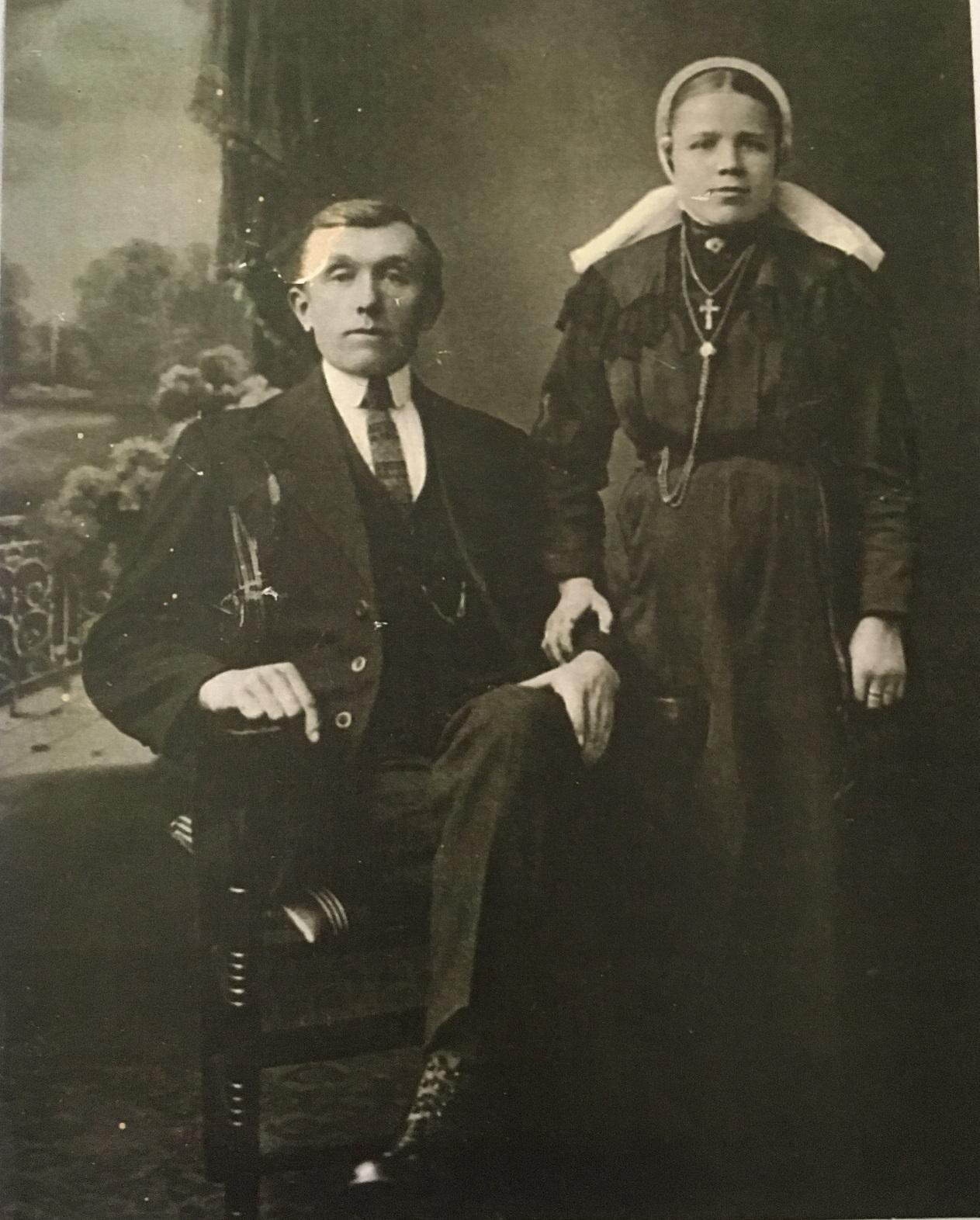 Albert Drop en Gezina Kuiper